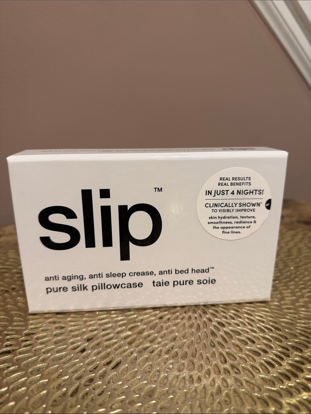 Slip Pure Silk White Queen Pillowcase